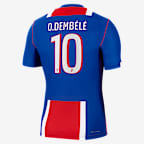 Ousmane Dembélé Paris Saint-Germain 2026/27 Match Home Men's Nike Aero-FIT Soccer Jersey - Blue