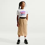 Playera para niños talla grande Nike Sportswear