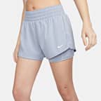 Nike Dri-FIT One 女款中腰 3" 二合一短褲