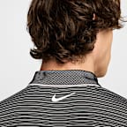 Polo de golf a rayas Dri-FIT para hombre Nike Tour