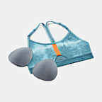 Nike Indy Women's Light-Support Padded All-Over Print Sports Bra
