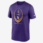 Playera Nike Dri-FIT de la NFL para hombre Minnesota Vikings Legend Icon - Morado