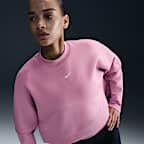 Nike Prima Women's Dri-FIT Oversized Crew-Neck Cropped Top