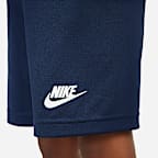 Nike set met T-shirt met graphic en shorts voor kleuters