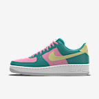 Nike Air Force 1 Low By You personalisierbarer Damenschuh - Multi-Color/Multi-Color/Multi-Color