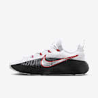 White/Black/University Red/Metallic Silver