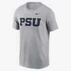 Penn State Nittany Lions Primetime Evergreen Alternate Logo Men's Nike College T-Shirt - Grey Heather