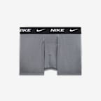 Βαμβακερό μποξεράκι Nike Everyday με στάμπα για μεγάλα παιδιά (συσκευασία τριών τεμαχίων)