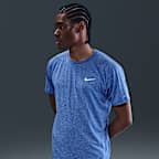 Playera de manga corta Dri-FIT UV para hombre Nike Swim Hydroguard Essential