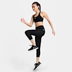 Nike Fast Women's Mid-Rise Crop Running Leggings