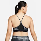 Nike Indy Women's Light-Support Padded All-Over Print Sports Bra