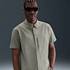 Nike 24.7 PerfectStretch Men's Dri-FIT Short-Sleeve Snap-Down Top