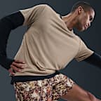 Nike Stride Men's Dri-FIT 7" Brief-Lined Printed Running Shorts