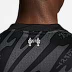 Liverpool F.C. Stadium Goalkeeper Men's Nike Dri-FIT Football Replica Short-Sleeve Shirt