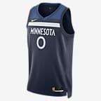 Minnesota Timberwolves Icon Edition 2022/23 Men's Nike Dri-FIT NBA Swingman Jersey - College Navy