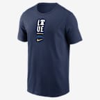 Philadelphia Phillies City Connect 2-Hit Men's Nike MLB T-Shirt - Navy