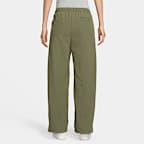 나이키 스포츠웨어 에브리씽 우븐 여성 미드라이즈 오픈 헴 팬츠