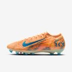 Nike Mercurial Vapor 16 Elite "Kylian Mbappé" Artificial-Grass Low-Top Football Boots - Melon Tint/Igloo/Neo Turquoise