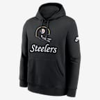 Pittsburgh Steelers Best Season Rewind Club Men's Nike NFL Pullover Hoodie - Black