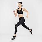 ナイキ ゴー ウィメンズ ハイウエスト アンクル (9分丈) レギンス ポケット付き