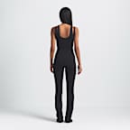 Leggings rectos de tiro alto con panel en V para mujer NikeSKIMS Matte