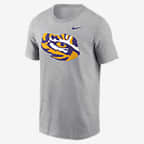 LSU Tigers Primetime Evergreen Alternate Logo Men's Nike College T-Shirt - Grey Heather