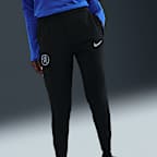 Maskinstrikkede Chelsea FC Strike Third Nike Dri-FIT Total 90-fodboldbukser til kvinder