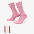 Nike Everyday Plus Cushioned Training Crew Socks (3 Pairs) - Multi-Colour