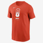 San Francisco Giants City Connect Logo Men's Nike MLB T-Shirt - Orange