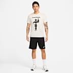 Nike Dri-FIT 男款圖樣訓練 T 恤