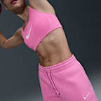 Shorts de tiro medio de 10 cm para mujer Nike Sportswear Phoenix Fleece