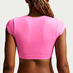 Nike Swim Women's Cropped Swim Top