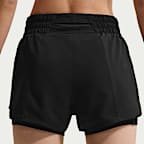 Nike Dri-FIT One 女款中腰 3" 二合一短褲