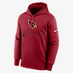Sudadera con gorro sin cierre Nike Therma de la NFL para hombre Arizona Cardinals