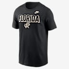Florida Team Bold Men's Nike College T-Shirt - Black