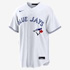 Jersey Nike de la MLB Replica para hombre Addison Barger Toronto Blue Jays - Blanco