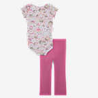 ナイキ フロウラル ベビー ツーピース ボディスーツ アンド レギンス セット