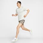 Nike Stride Men's Dri-FIT 18cm (approx) Brief-Lined Printed Running Shorts