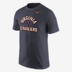 Virginia Men's Nike College 365 T-Shirt - Anthracite