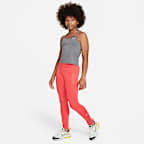 Nike Dri-FIT One Big Kids' (Girls') Leggings with Pockets