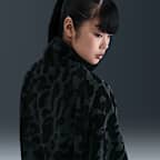 Casaco em lã cardada de pelo alto Nike Sportswear para mulher