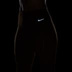 Nike Universa Women's High-Waisted 7/8 Leggings with No Front Seam