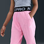 Nike Pro Fleece Big Kids' (Girls') Dri-FIT Joggers