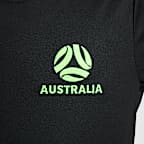 Maglia da calcio a manica corta Nike Dri-FIT Australia Academy Pro – Ragazzo/a