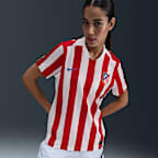 Atlético Madrid 2025/26 Stadium Home Women's Nike Dri-FIT Football Replica Shirt