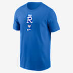 Kansas City Royals City Connect 2-Hit Men's Nike MLB T-Shirt - Blue