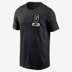 Georgia 2-Hit Men's Nike College T-Shirt - Black
