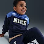 Nike Sportswear Toddler P.E. Blocked Pullover Hoodie and Pants Set