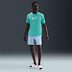 Playera de manga corta para hombre Nike Swim Hydroguard