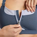 Nike Alpha Women's High-Support Padded Zip-Front Sports Bra